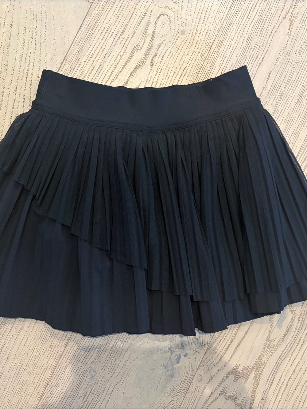 lululemon athletica Black Pleated Mini Skirt